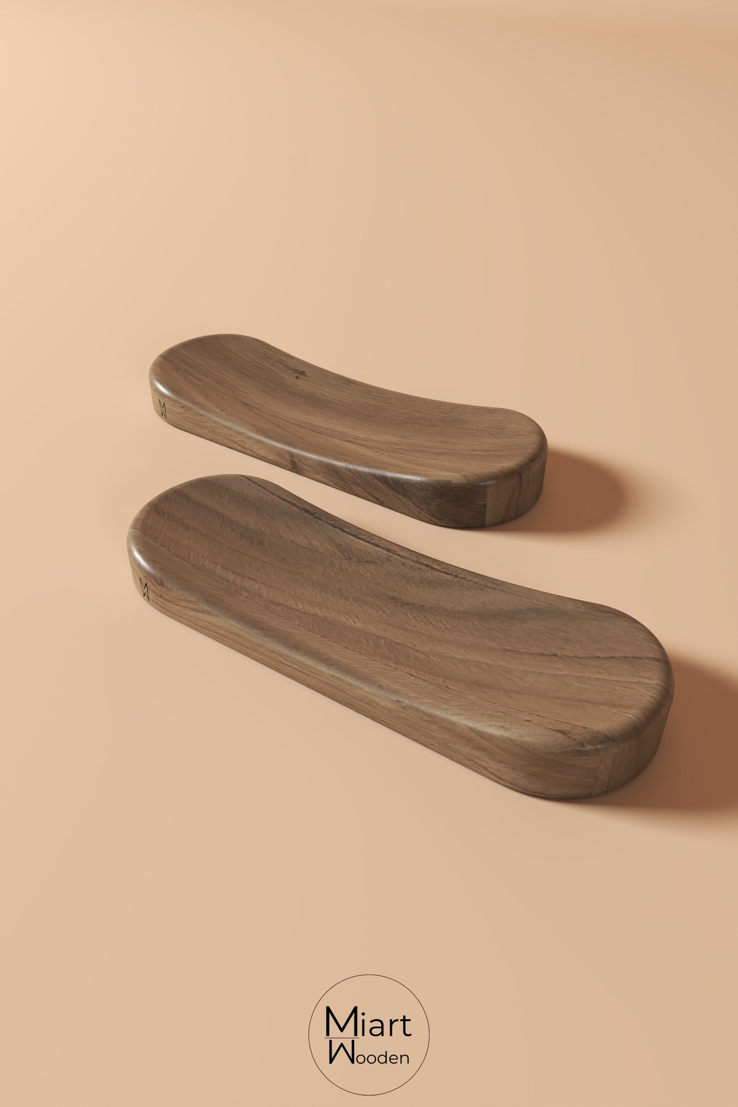 Hello Pen My Best Friend | Solid Oak Pen Holder Set and Decorative Object