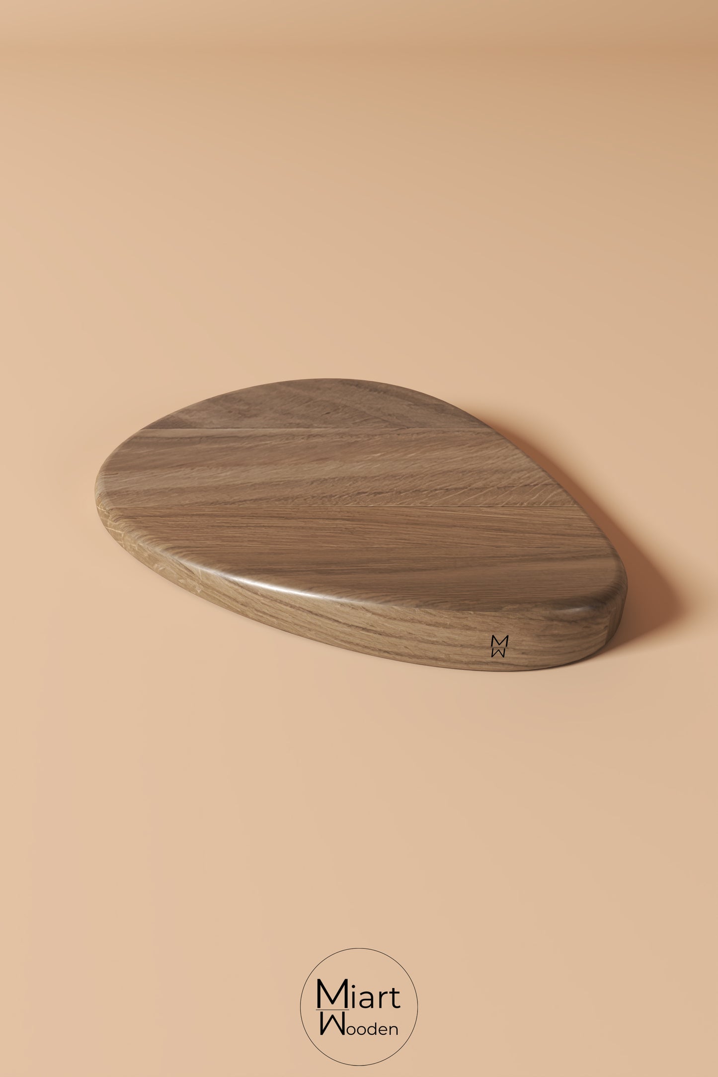 Catch-all Wing | Solid Oak Desktop Organizer and Decorative