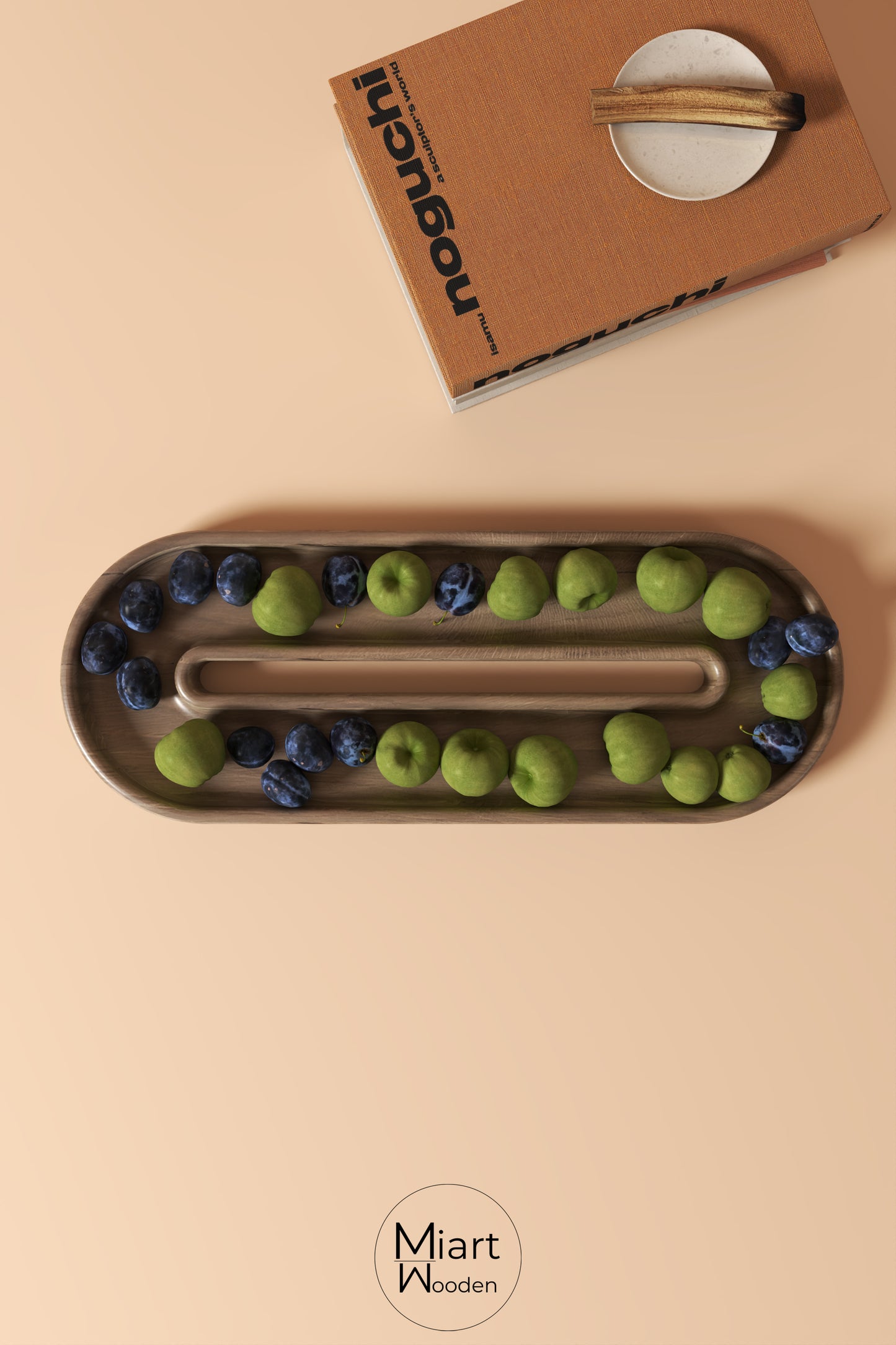 Loop The Turn | Solid Oak Serving Board and Decorative Object