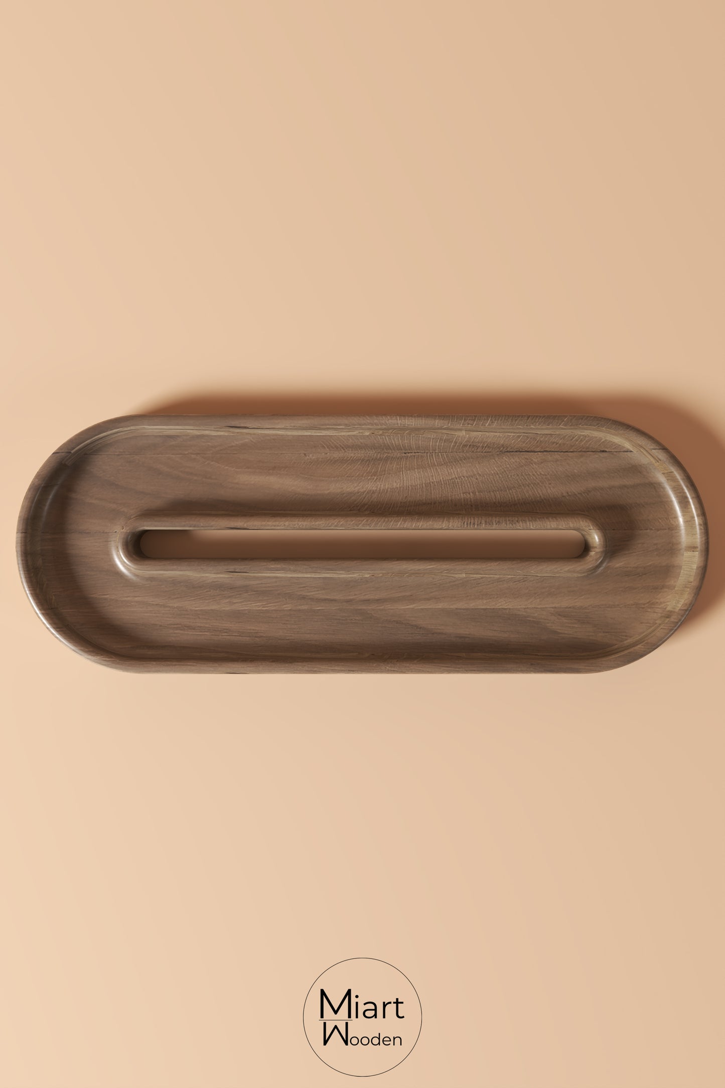 Loop The Turn | Solid Oak Serving Board and Decorative Object