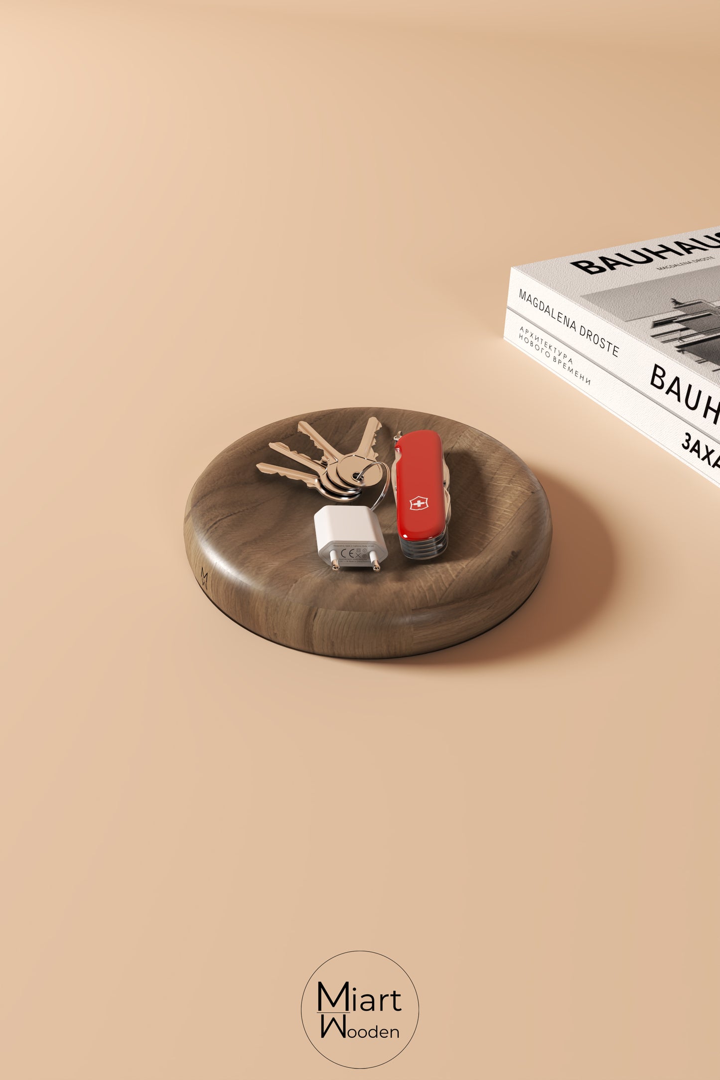 Plans Of A Black Hole | Oak Desktop Organizer And Decorative Object